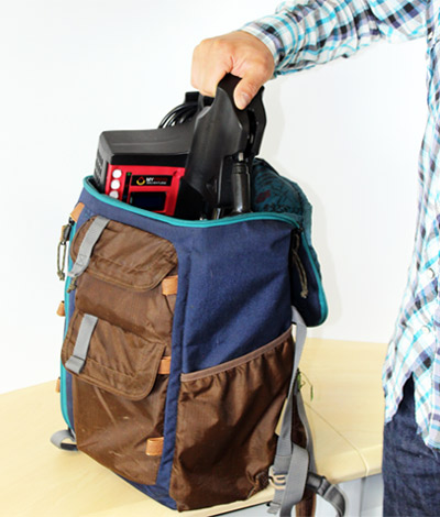 Rosin Press in a Backpack